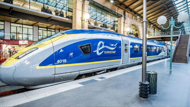 Viajando de Trem pela Europa